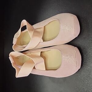 Janie and Jack Cream Ballet Flats